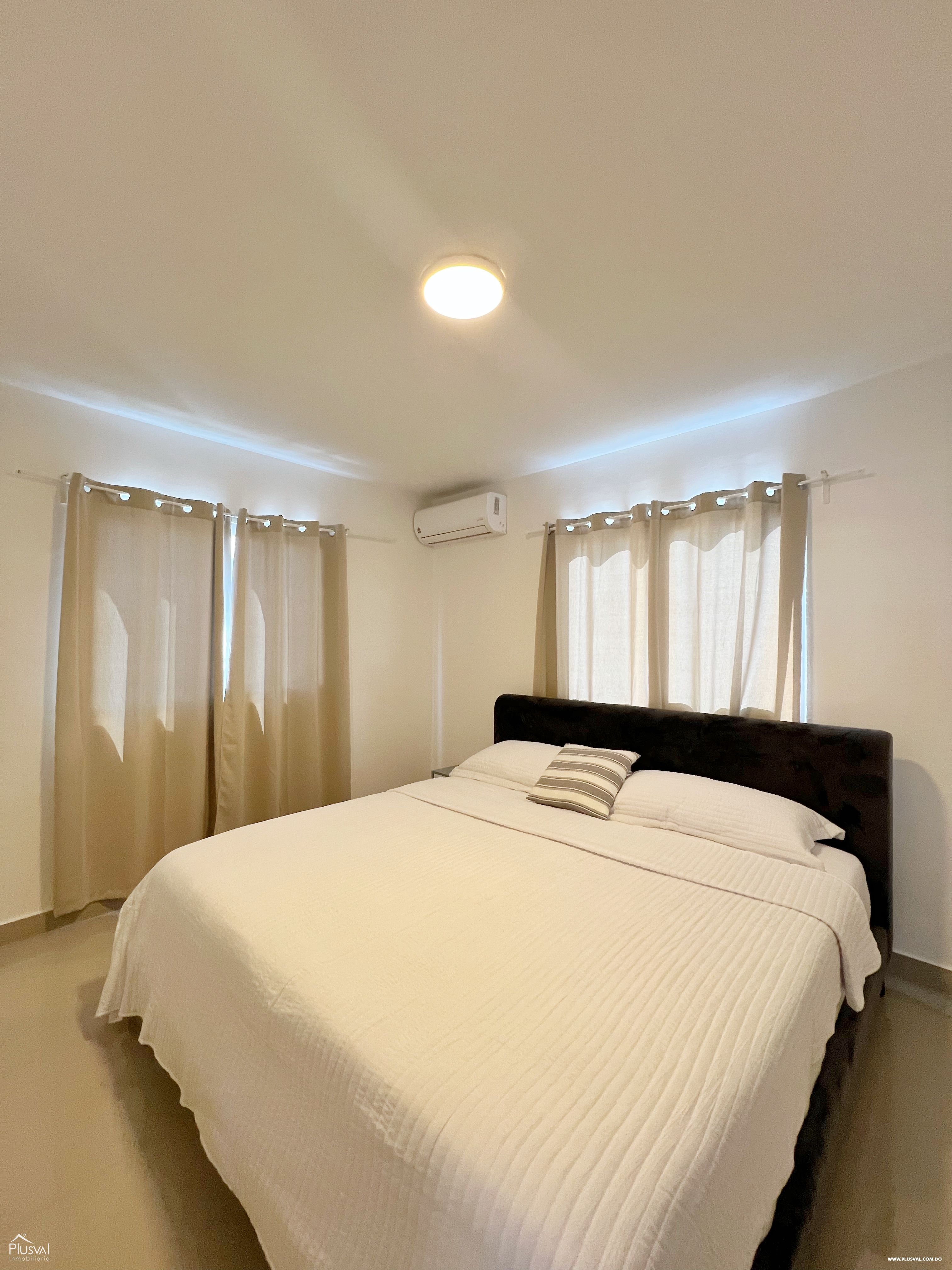 Apartamento amueblado de 2 habitaciones en alquiler en Bávaro 390850