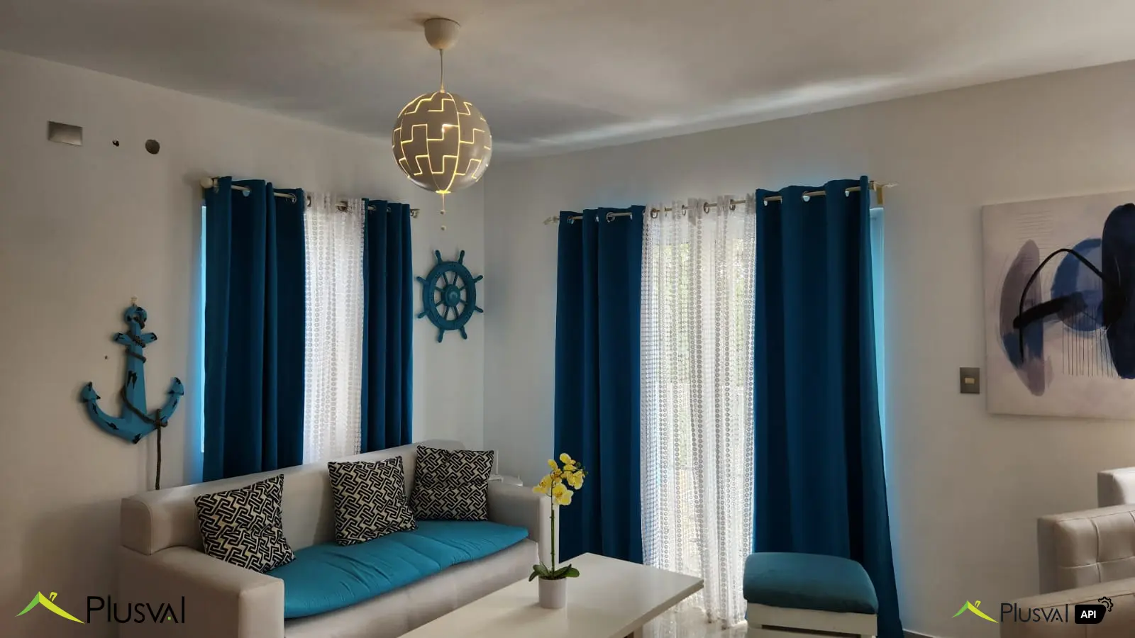 Apartamento en Serena Village de 2 Habitaciones y un baño, amueblado. 448000
