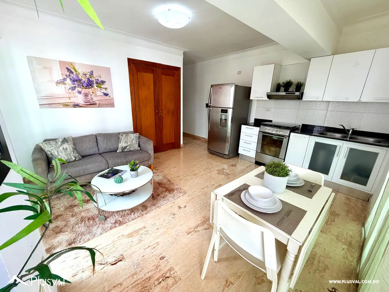 Centrico apartamento en alquiler  amueblado en Naco 513627