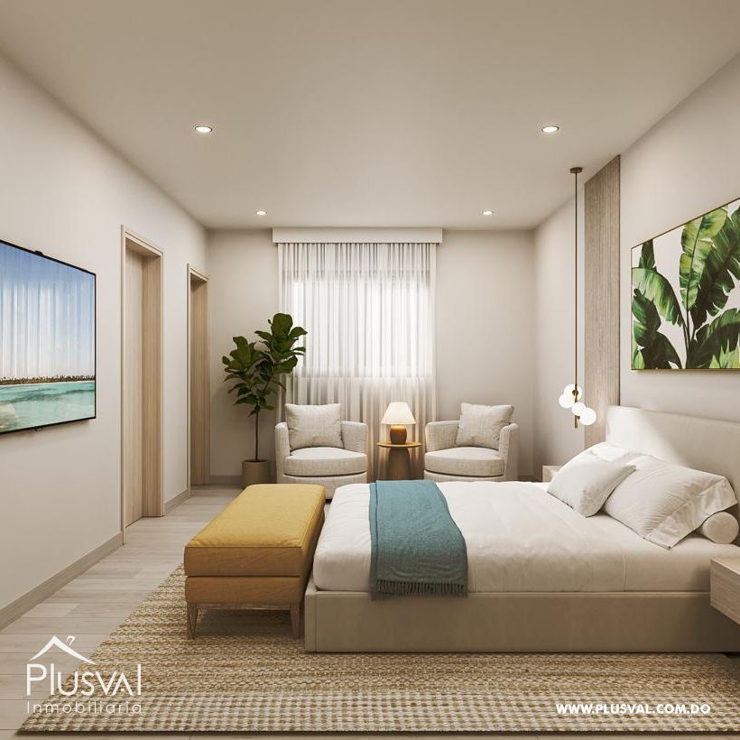 Apartamentos en venta de 2 y 3 habitaciones en Punta Cana Village 432069