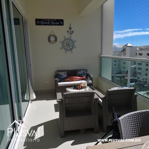 Apartamento amueblado de 3 habitación ubicado en Juan Dolió 484092