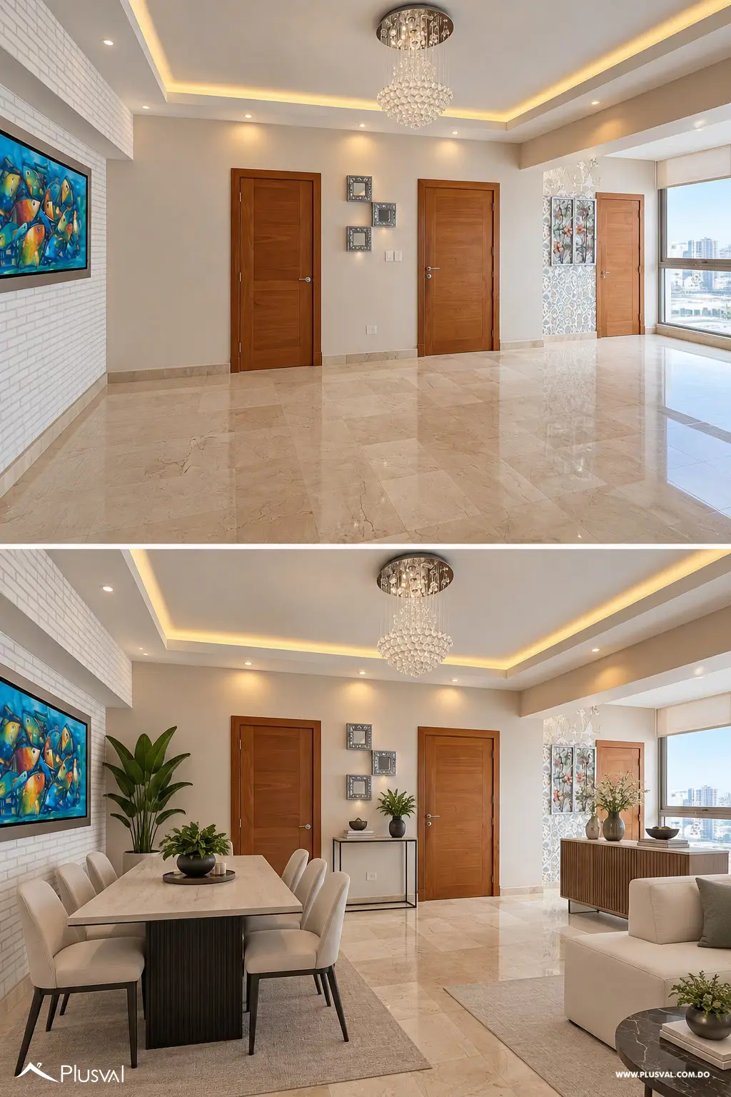 Amplio Penthouse en venta en Naco 527988