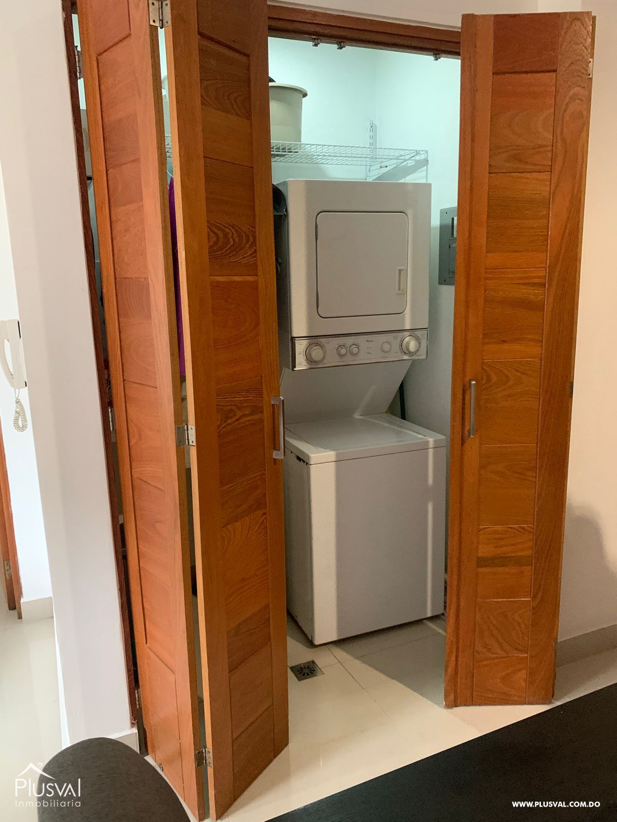 Apartamento amueblado de 1 habitación en Piantini, alquiler 194975