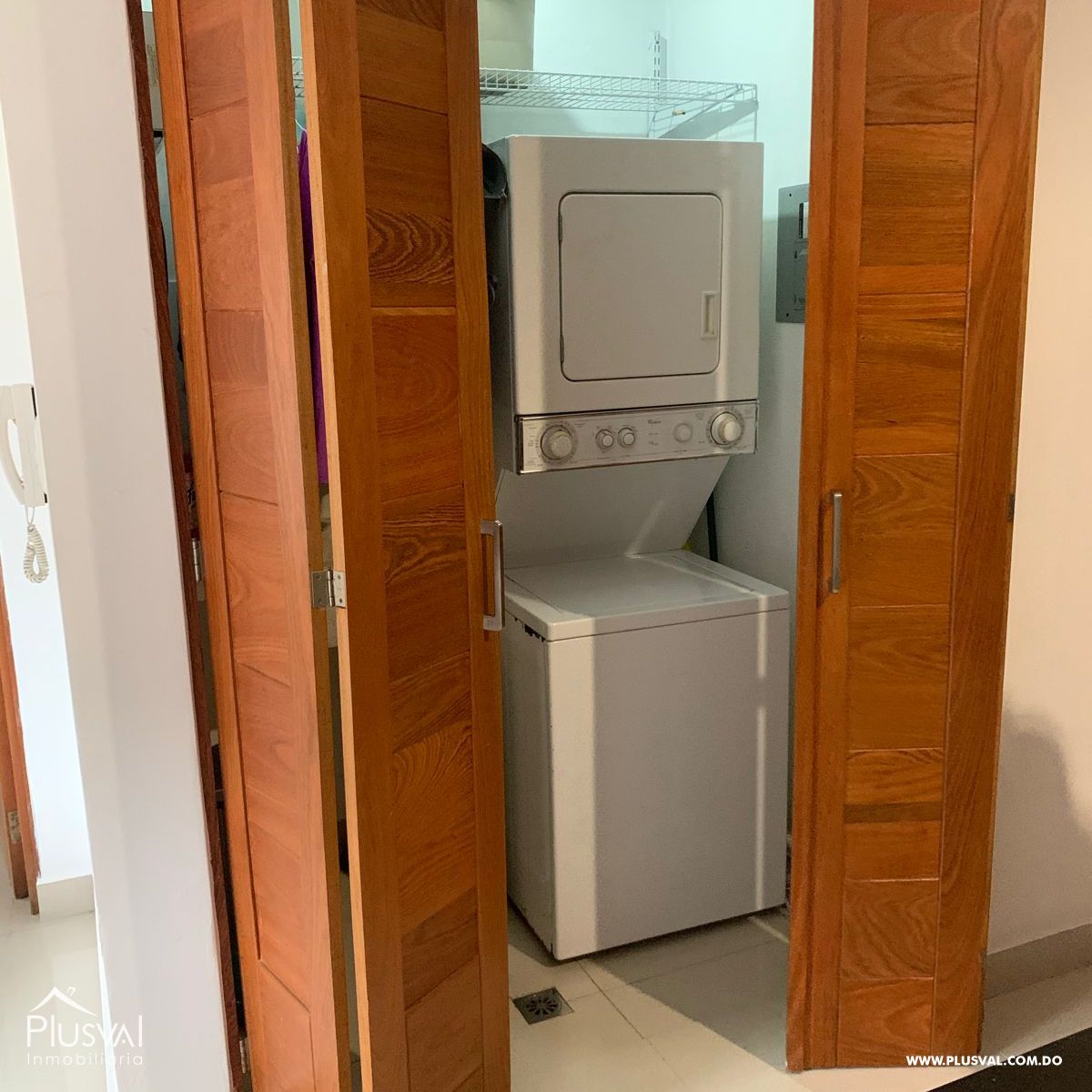 Apartamento amueblado de 1 habitación en Piantini, alquiler 194975
