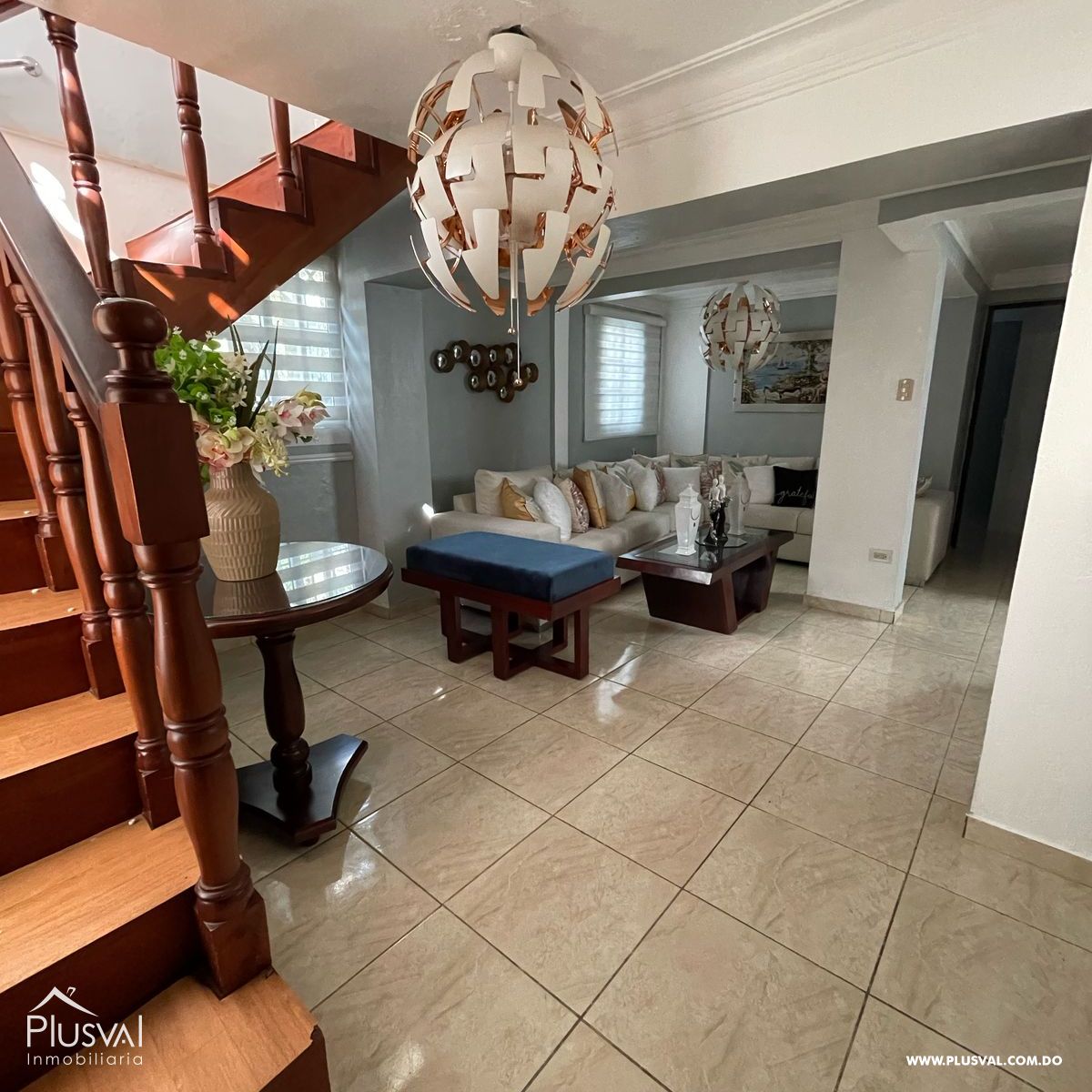 Excelente casa de dos niveles en zona super tranquila de Pontezuela, Santiago 422817