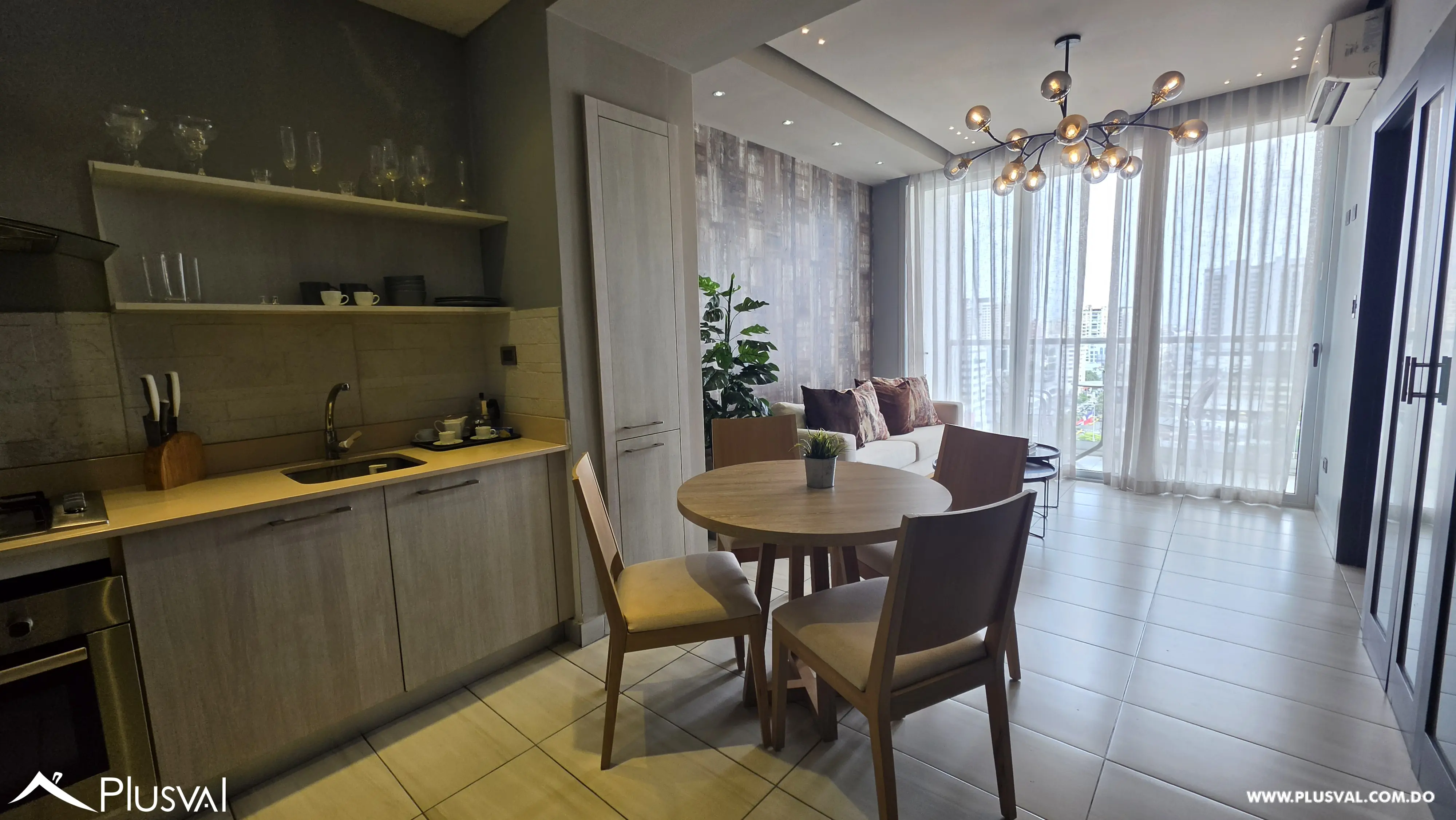 Apartamento AMUEBLADO en Alquiler, Naco 516012