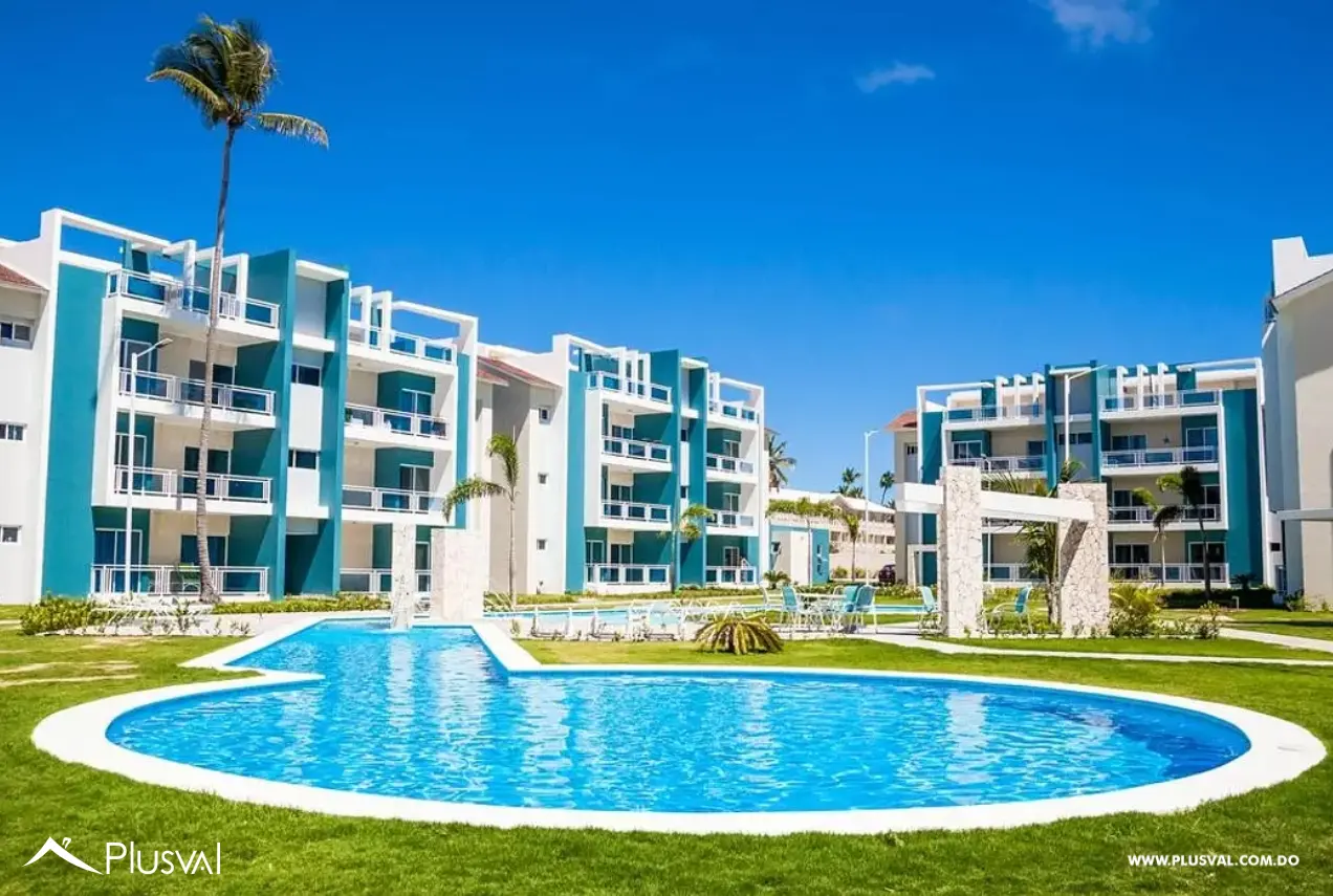 Apartamento en venta en el corazón turístico de Punta Cana El Cortesito / Eden Caribe 495034
