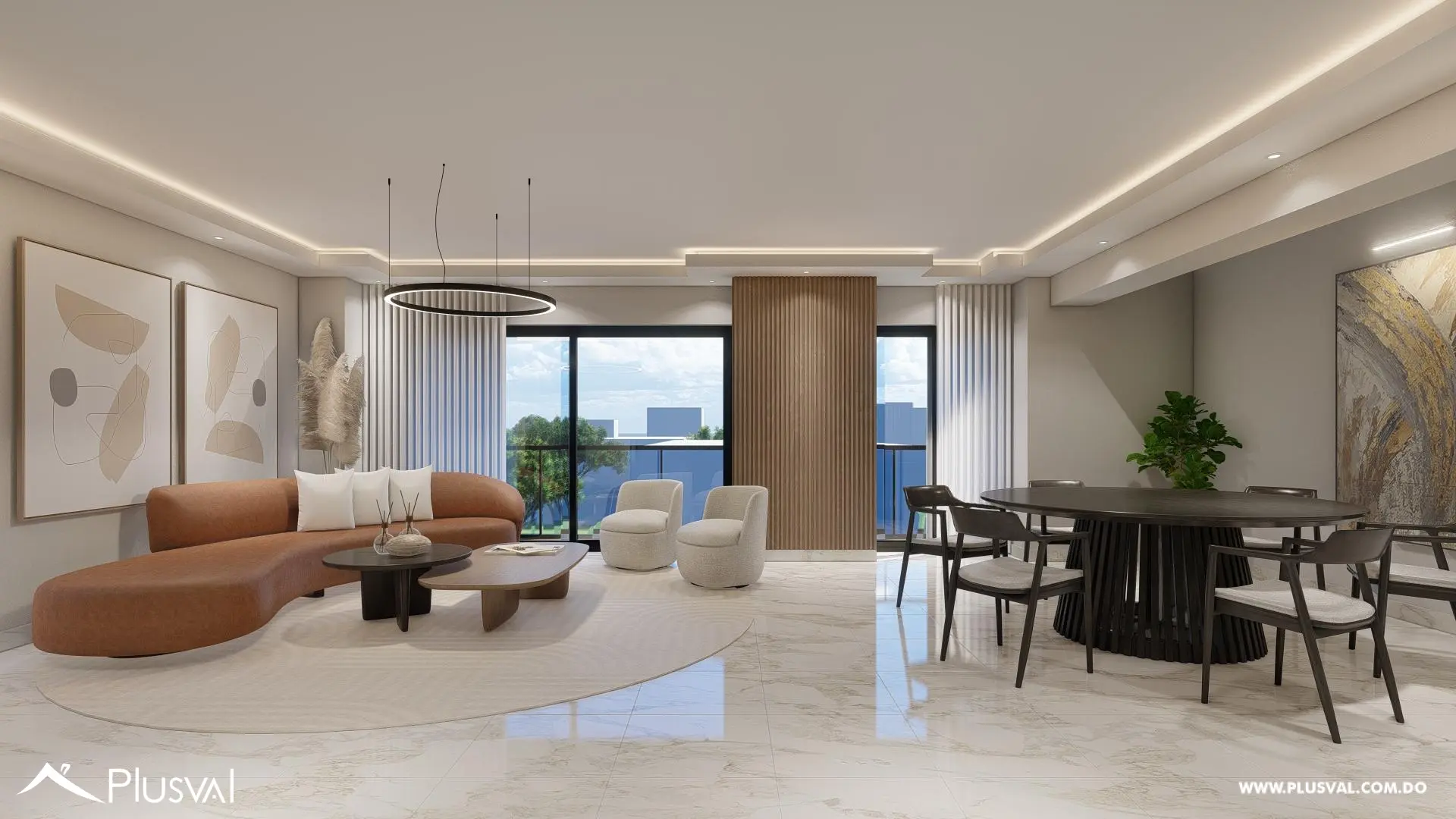 Apartamentos de 3 habitaciones en Caleta, La Romana. 471743