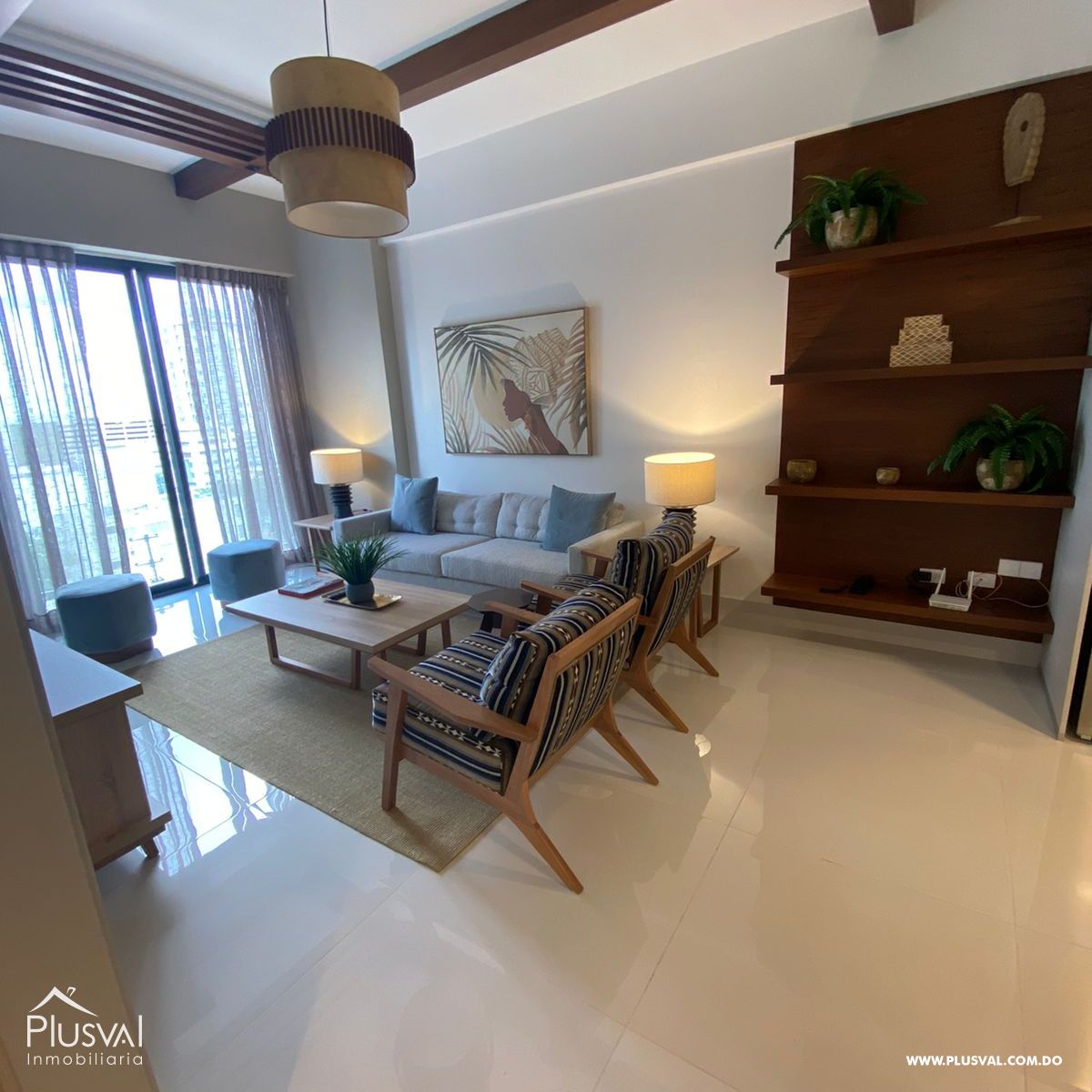 Apartamento amueblado en alquiler, Piantini 197761