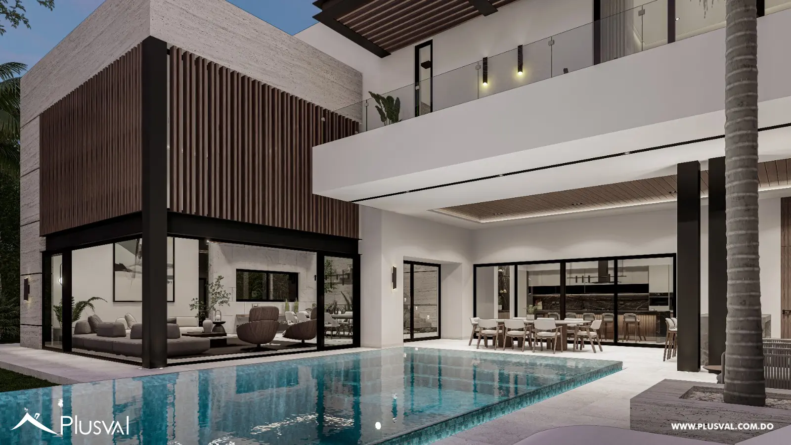 Elegantes villas de 2 niveles con 4 habitaciones en Cap Cana, dentro de un entorno privado y exclusivo 461950