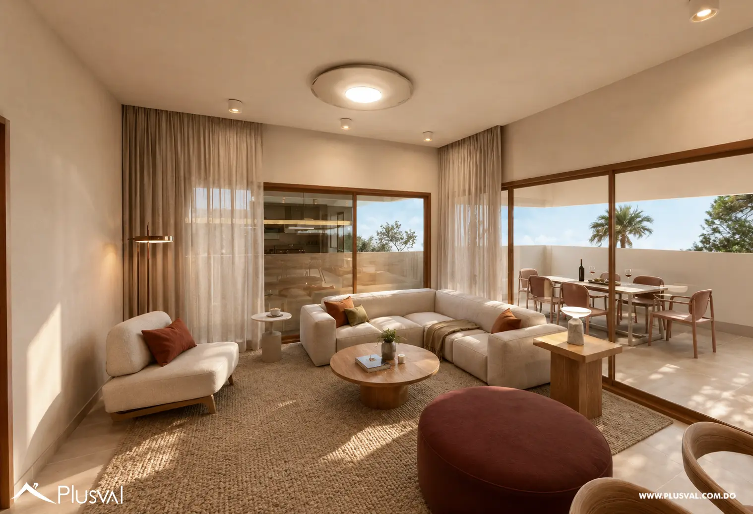 Hermoso apartamento de 3 habitaciones en Golden Lake, Cap Cana. 512627