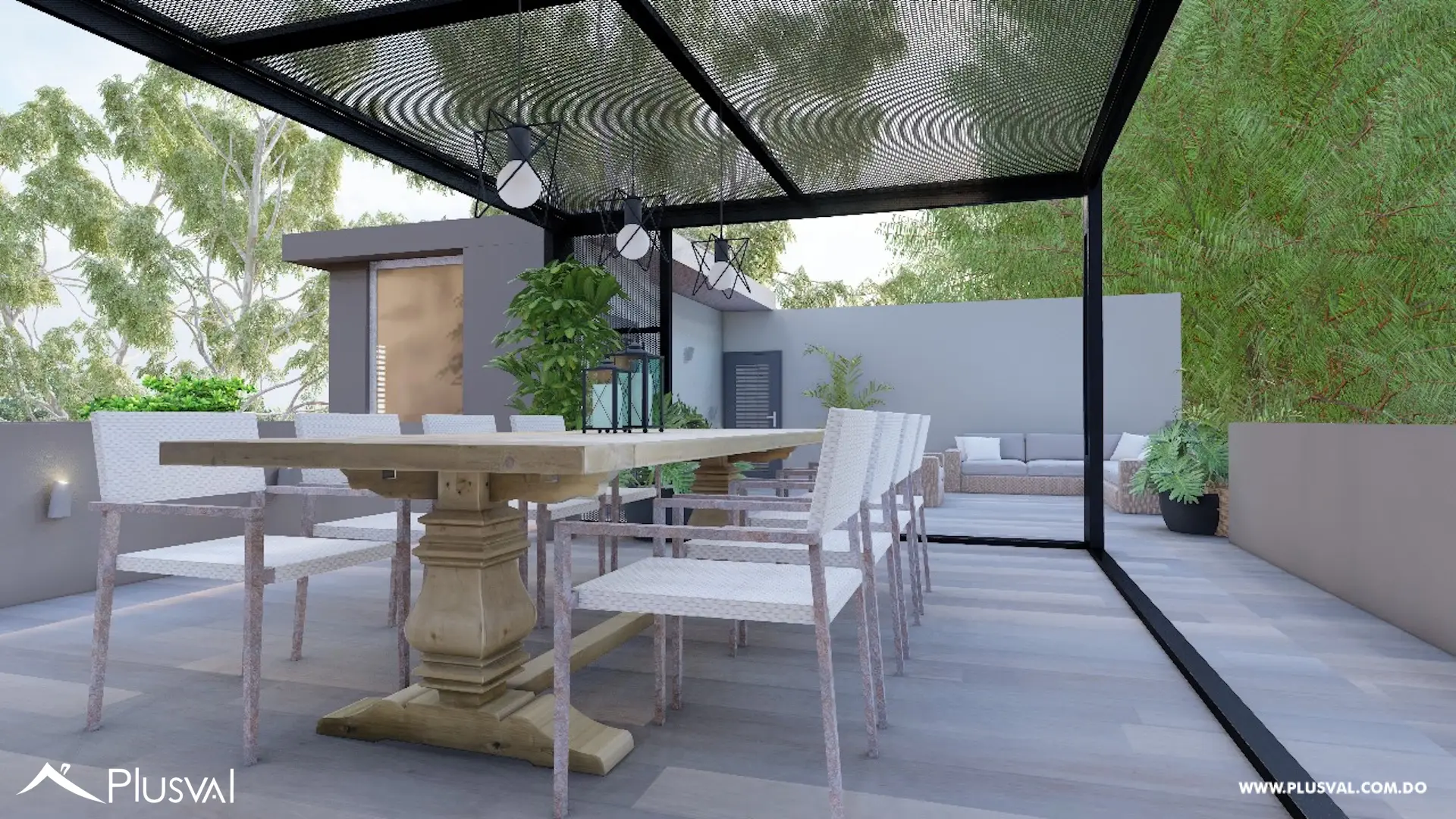 Proyecto de apartamentos en venta de dos y tres habitaciones en Santo Domingo Oeste. 453234
