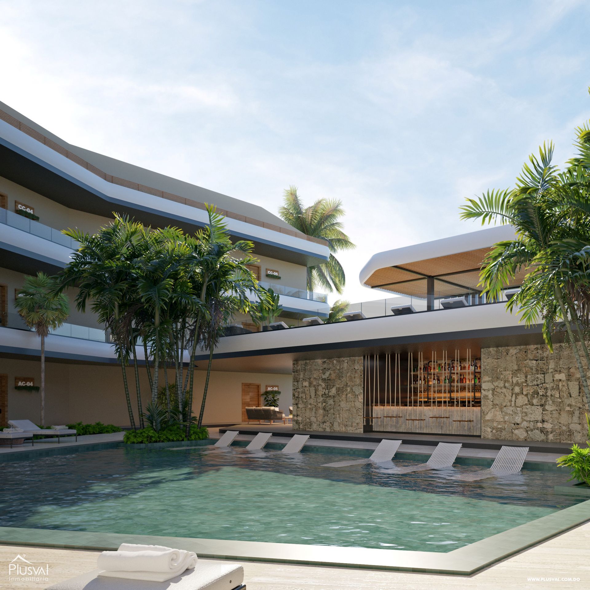 Apartamentos en Cap Cana a la venta 255642