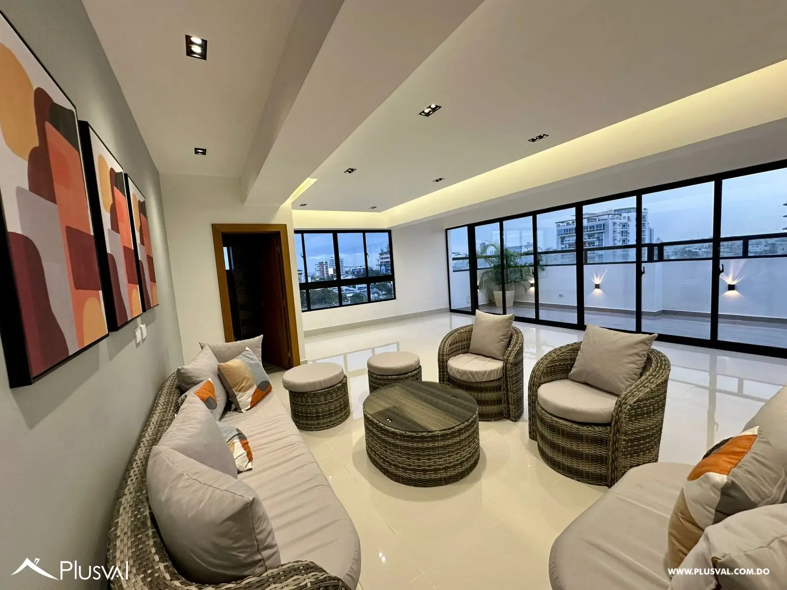 Moderno apartamento de 2 habitaciones en excelente ubicación totalmente amueblado. 453286