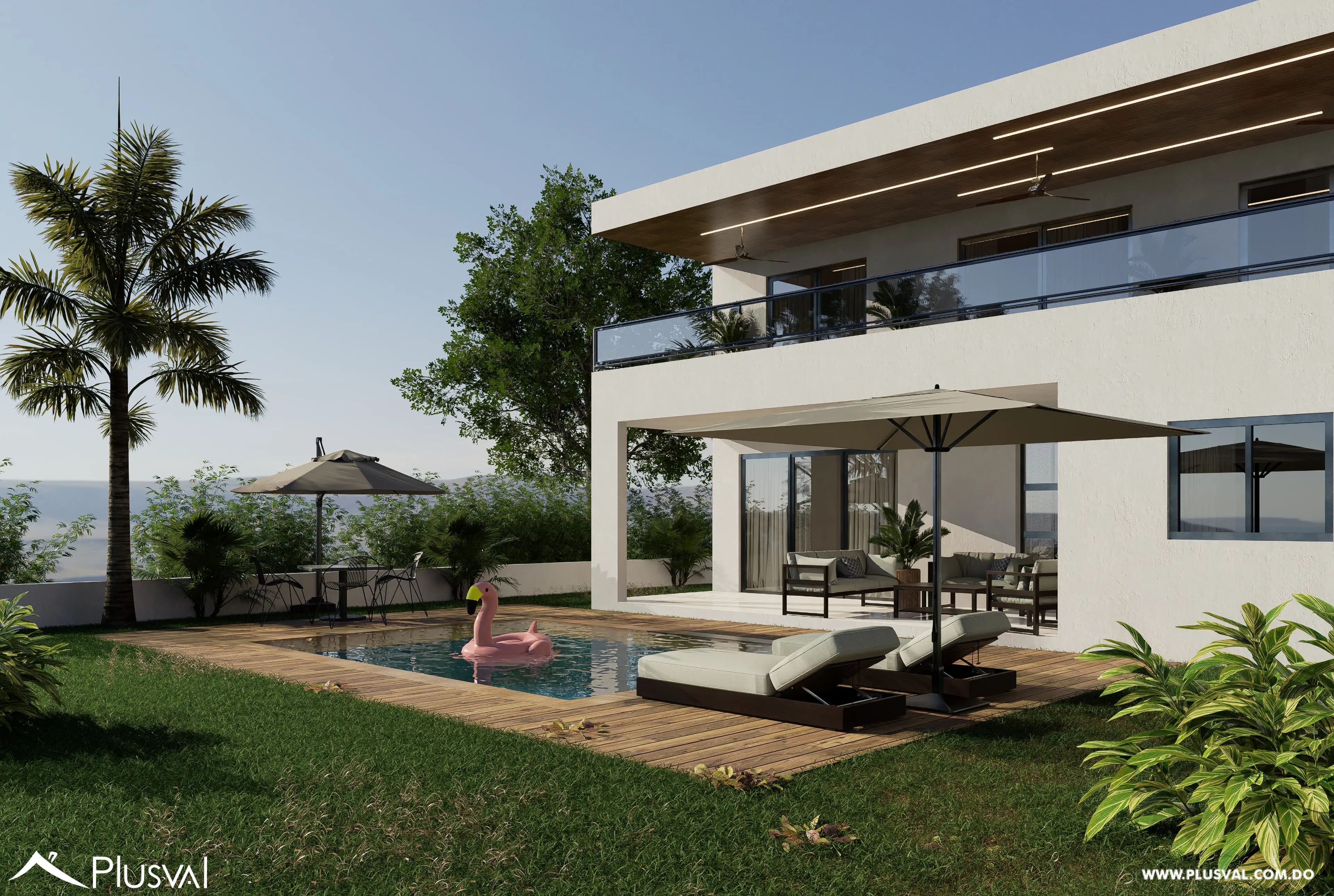 Casa en planos con piscina, ubicada en Villa María 454253