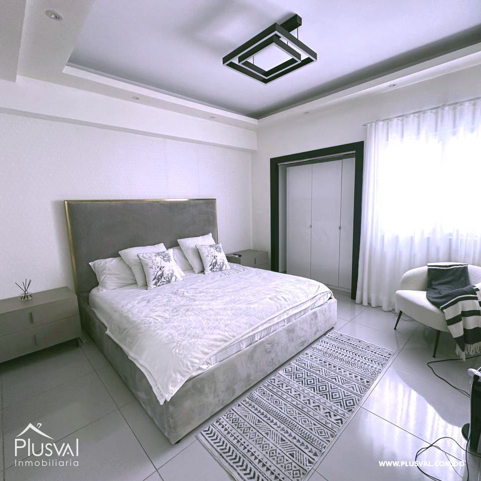 Apartamento en alquiler amueblado, Naco 386889