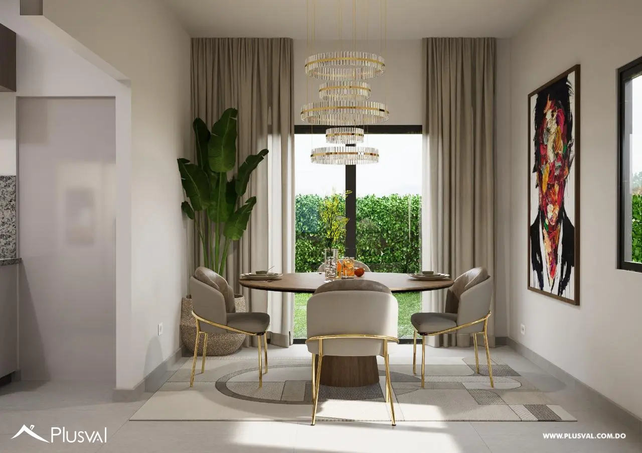 Villas privadas de 3 habitaciones en Punta Cana 461808