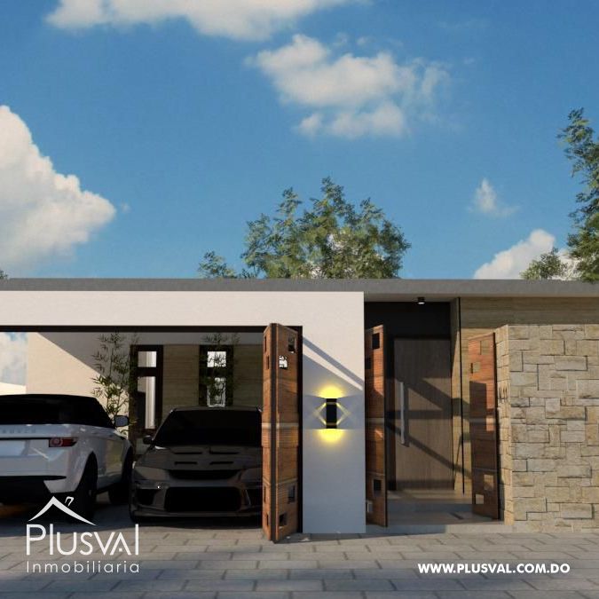 Casa de un nivel en Cabarete, Residencial Palmeras II 430807