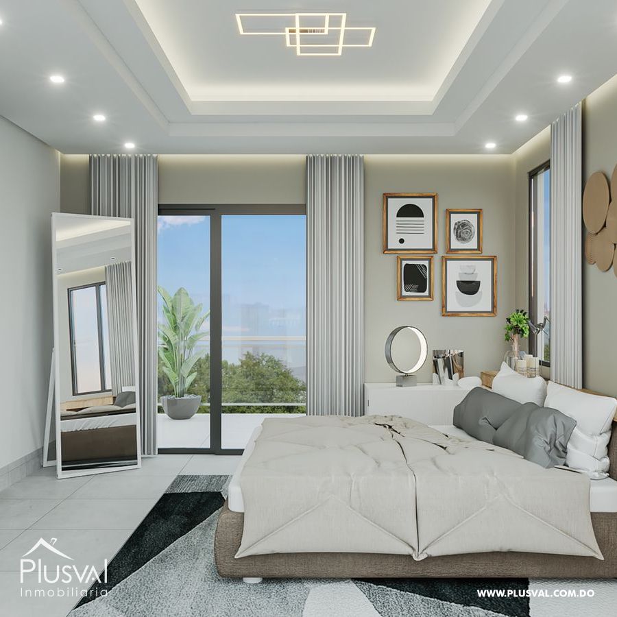 Casas de dos niveles en Punta Cana 216632