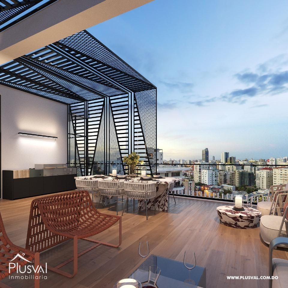 Apartamento en venta con terraza en Piantini 456715