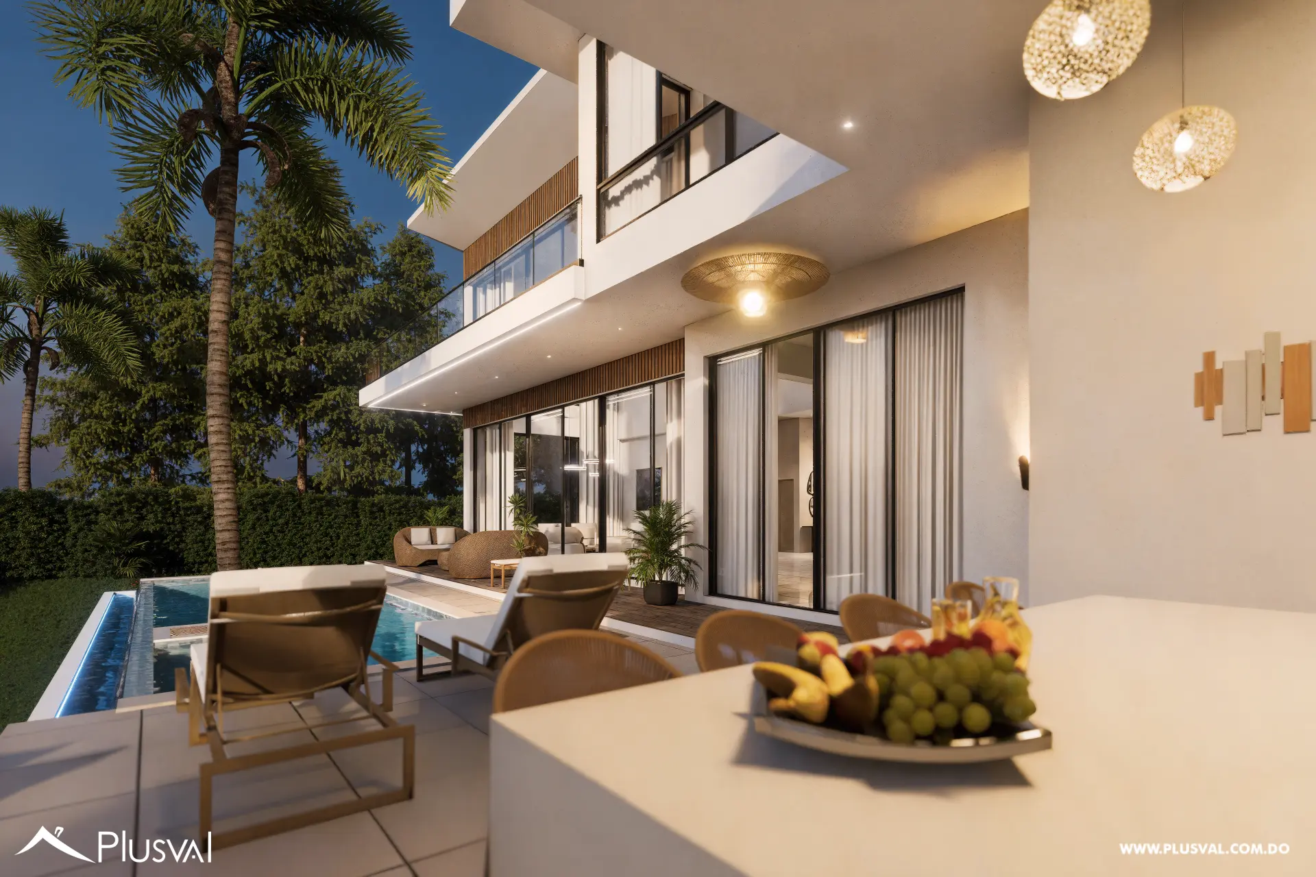 Villa de lujo con vistas al Mar Caribe y al campo de golf Punta Espada 490122