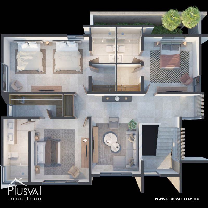 Proyecto cerrado de casas, Cuesta Hermosa III 239407
