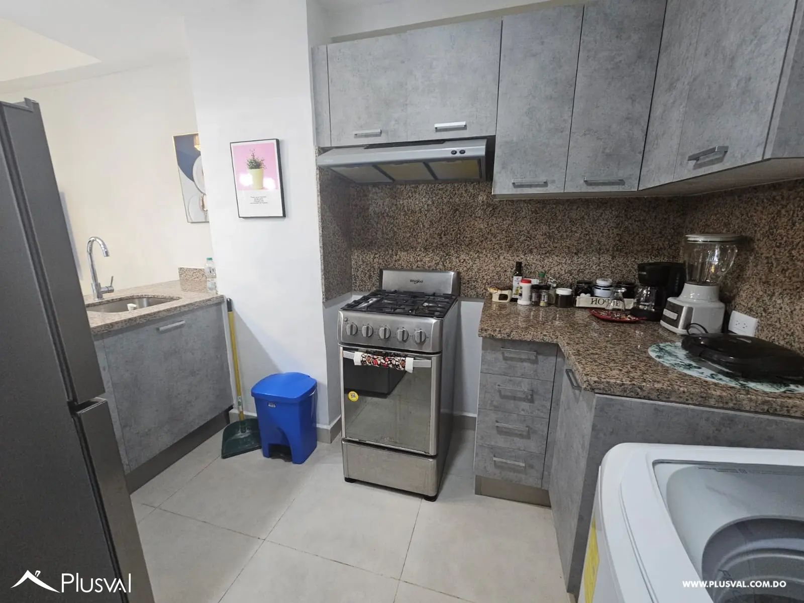 Apartamento Amueblado de 1 Hab en Alquiler 525293