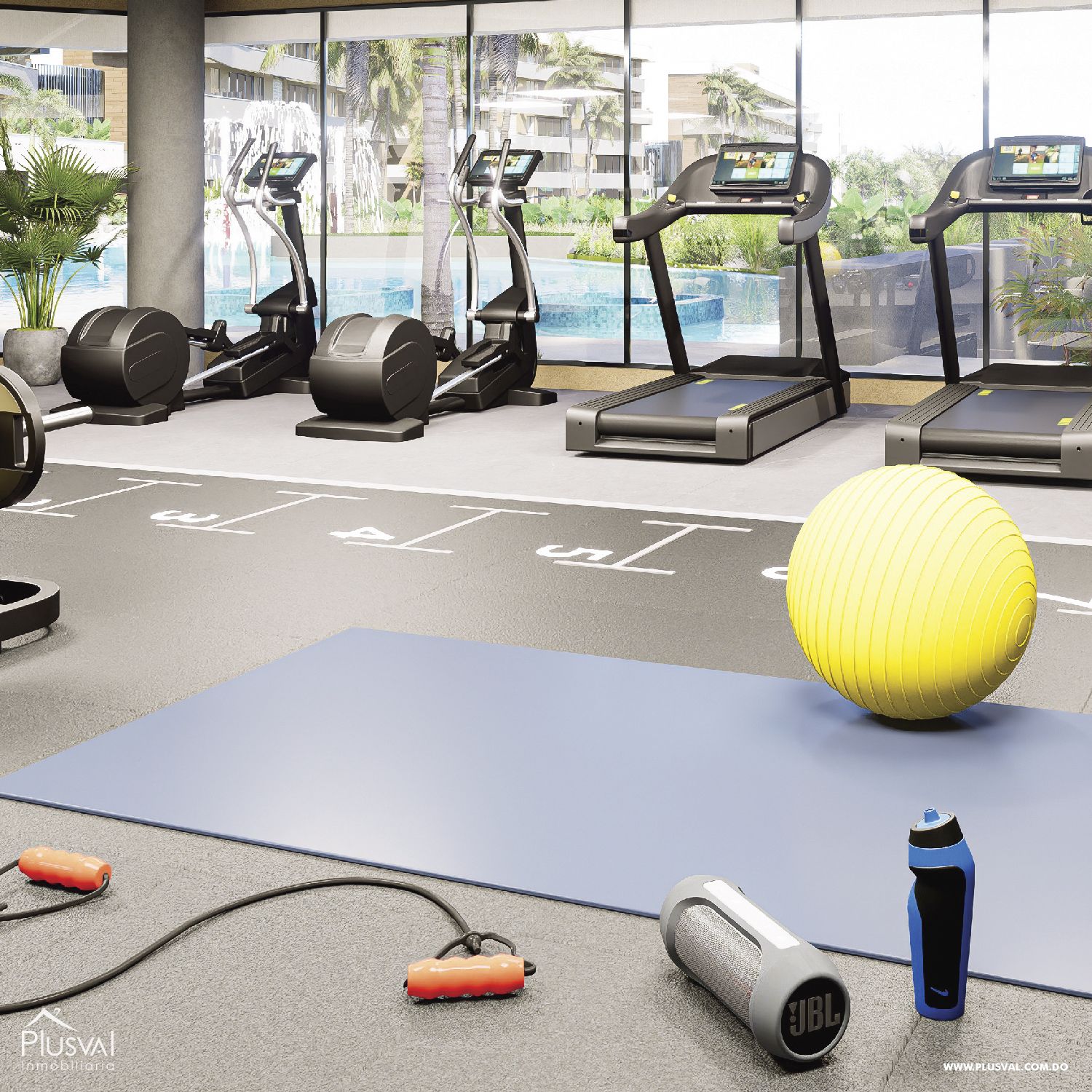 Apartamentos en Venta en Bávaro con vista a Campo de Golf 365778