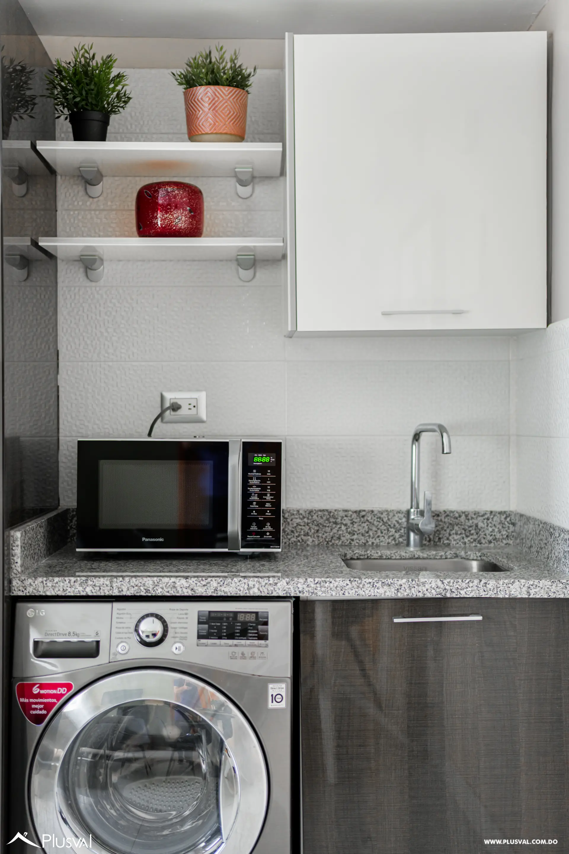 Apartamento de 1 habitación amueblado full en Piantini 517409