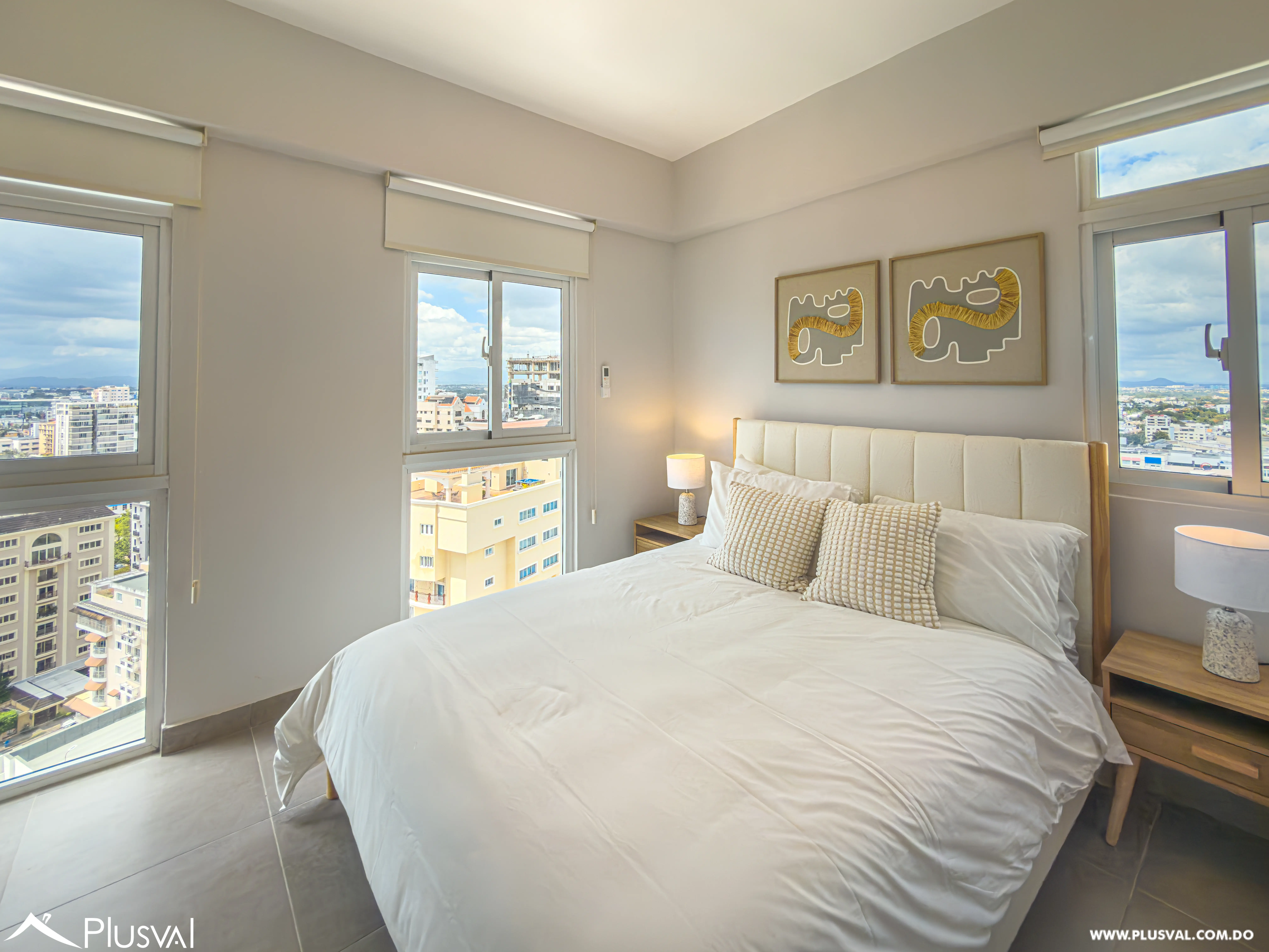 Apartamento Amueblado en Alquiler con Vista Panorámica en Serrallés 493320