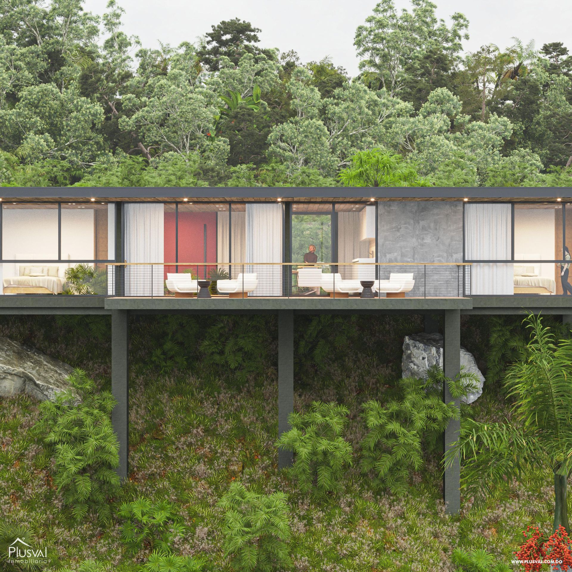 Villa Minimalista en Jarabacoa, Lofts At Quintas del Bosque 427819