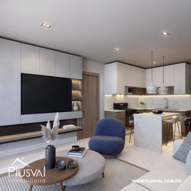 Apartamentos en planos, con excelente distribución en Santiago. 433563