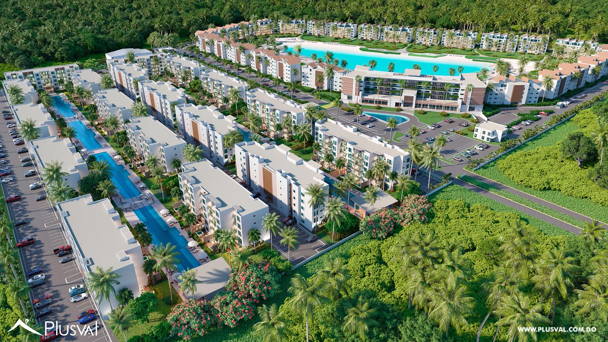 Proyecto de apartamentos de 3 habitaciones en Punta Cana 465879