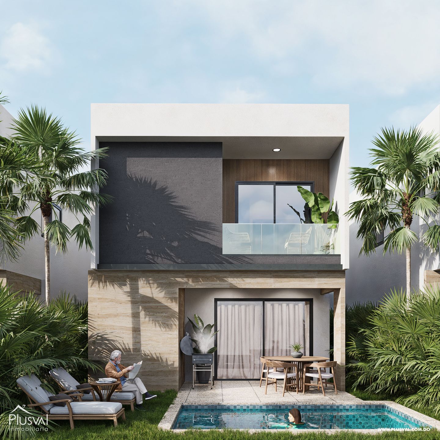 Espectaculares Villas  con piscina incluida enPrimaveral IV, en Punta Cana 407280