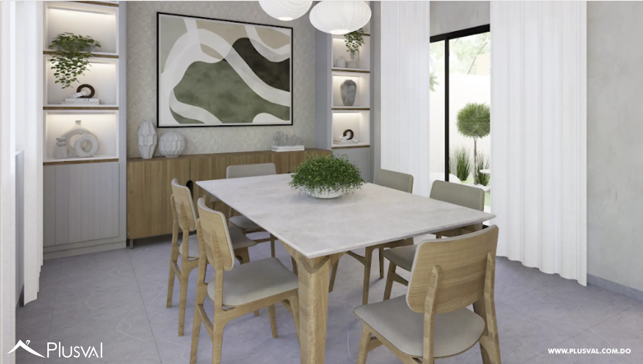 Casa en Residencial Cerrado en Santo Domingo Norte 502955