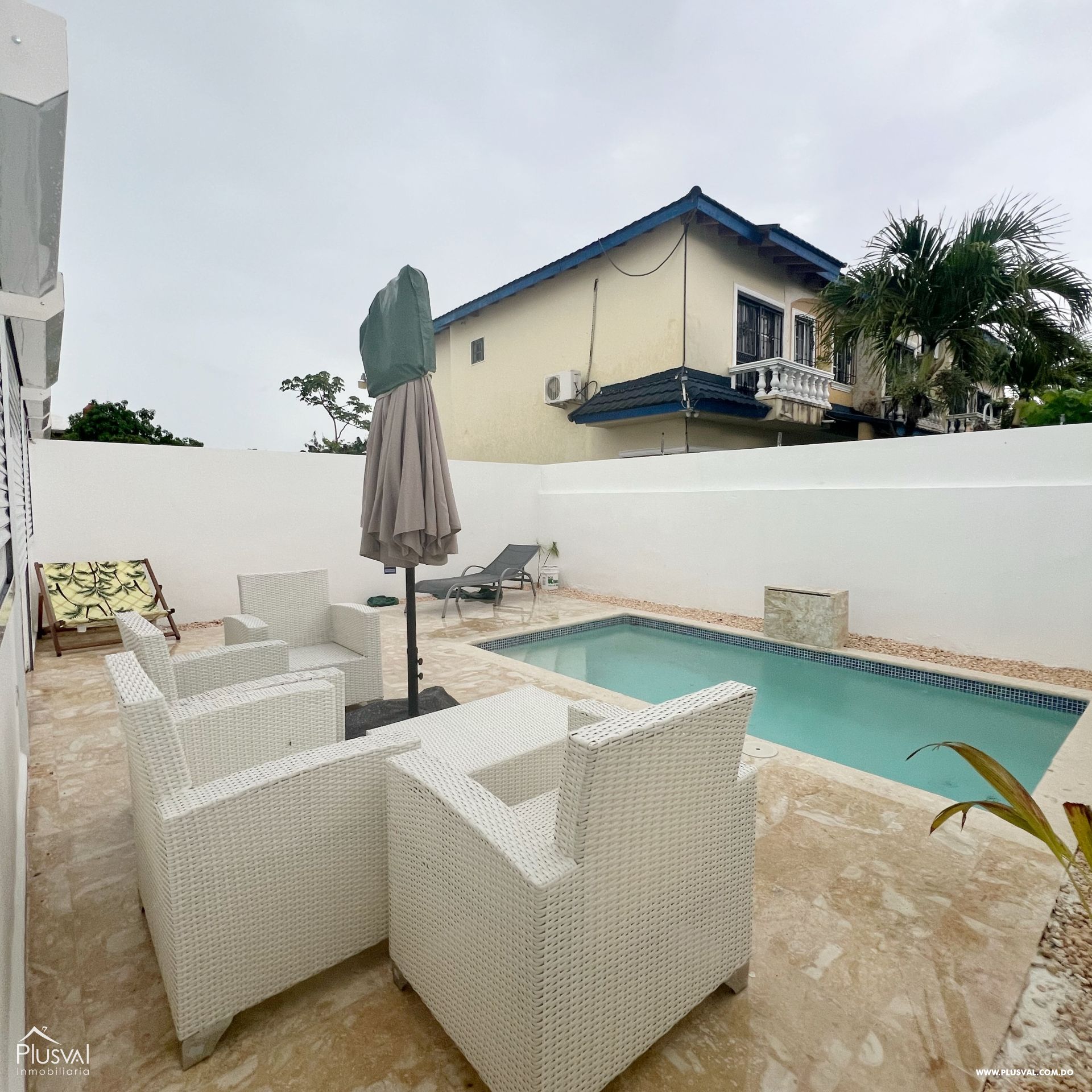 Espaciosa casa de dos niveles en renta en el paraiso de Punta Cana 373692