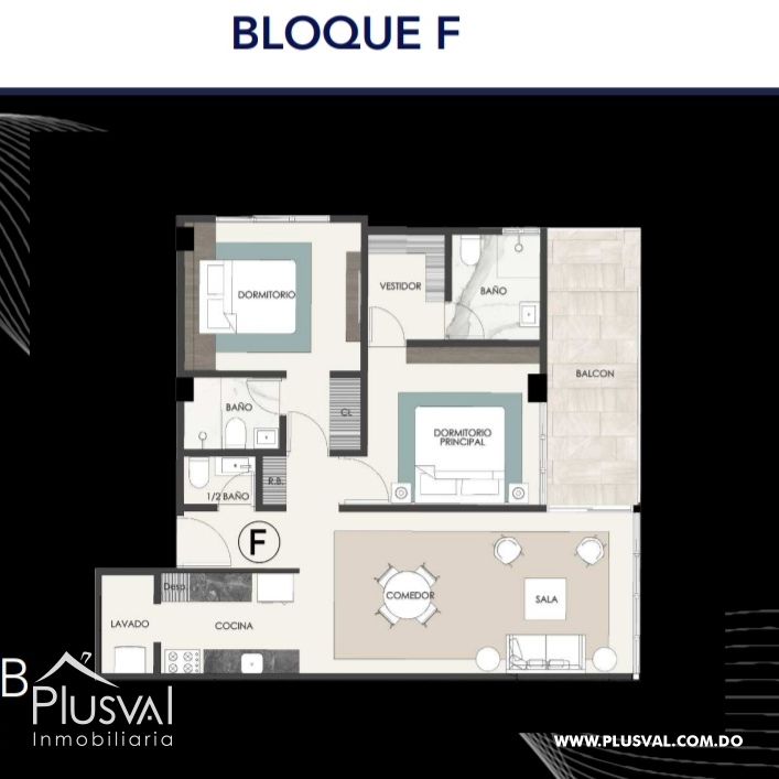 Apartamento  de venta en la mejor zona de el  Millón 355250