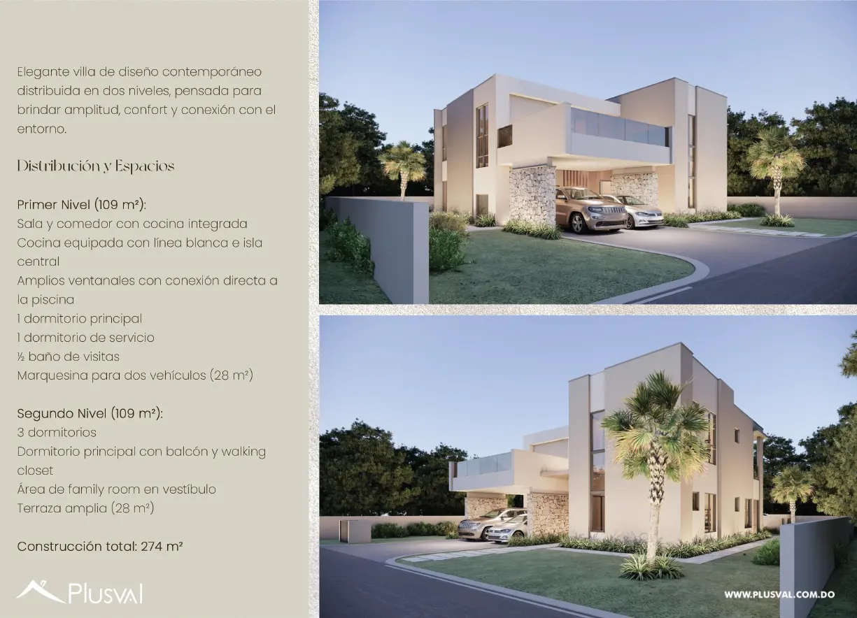 Davinia Luxury Villa en Vista Cana de 5 Habitaciones con Piscina 507667