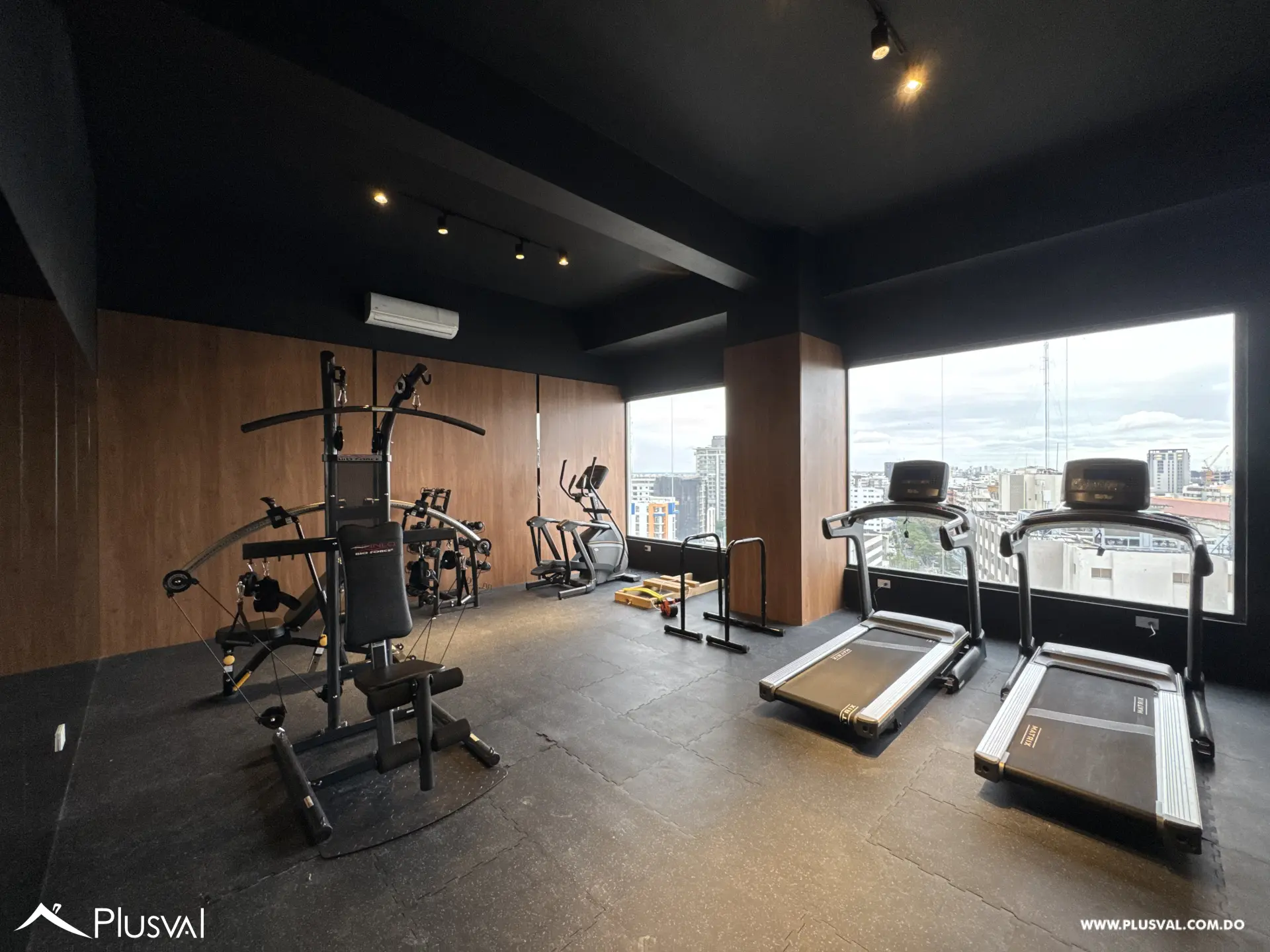 Apartamento en alquiler de 1 hab en Naco con linea blanca. 492461