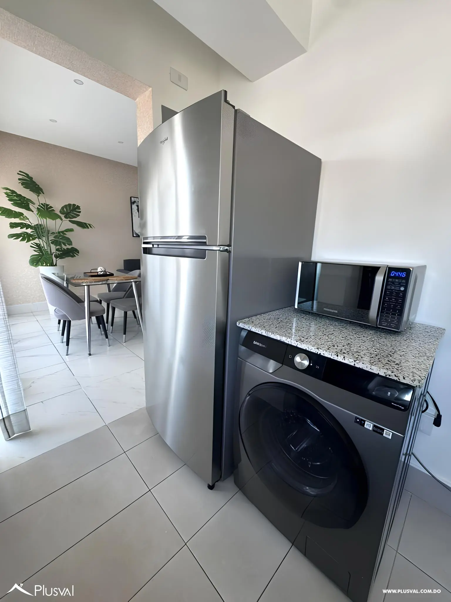 Alquiler apartamento amueblado 2 habitaciones en Ens. Piantini 491530