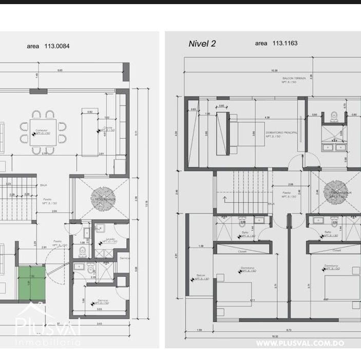 Proyecto de villas a minutos de la playa y campos de golf en Playa Nueva Romana 256978