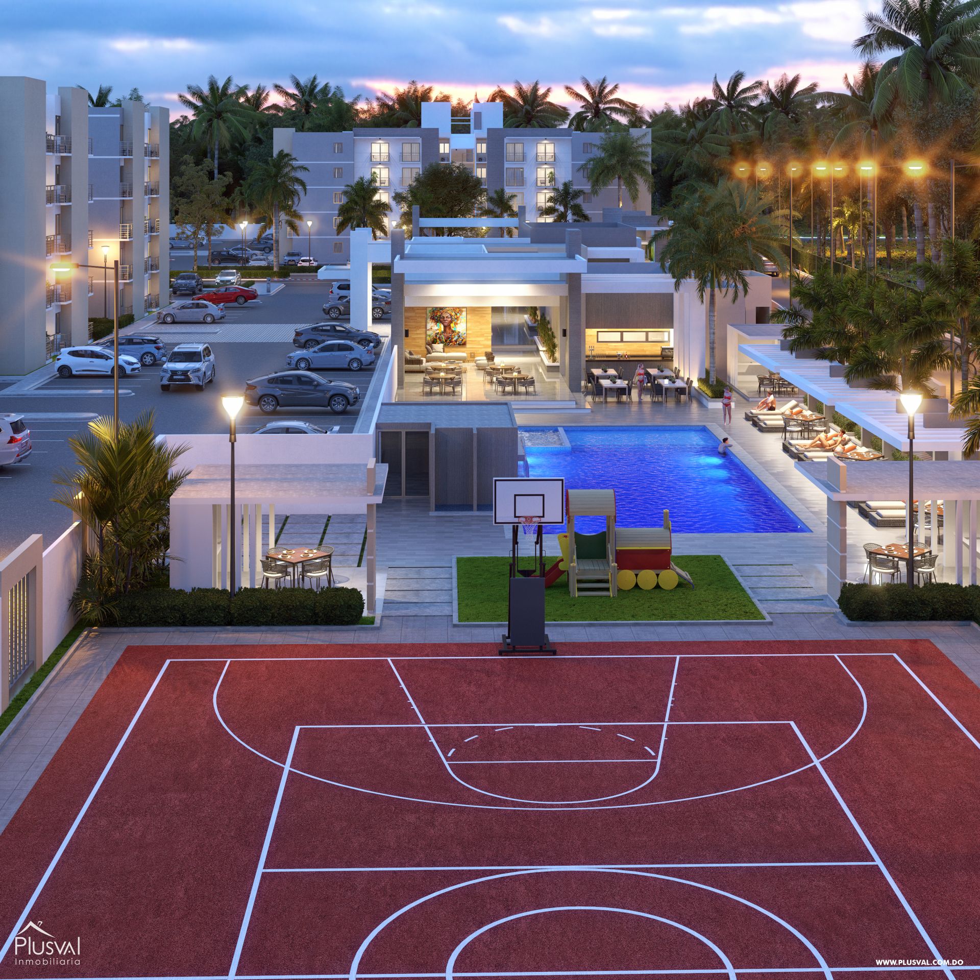 Residencial de apartamentos en venta, en Bávaro 160604