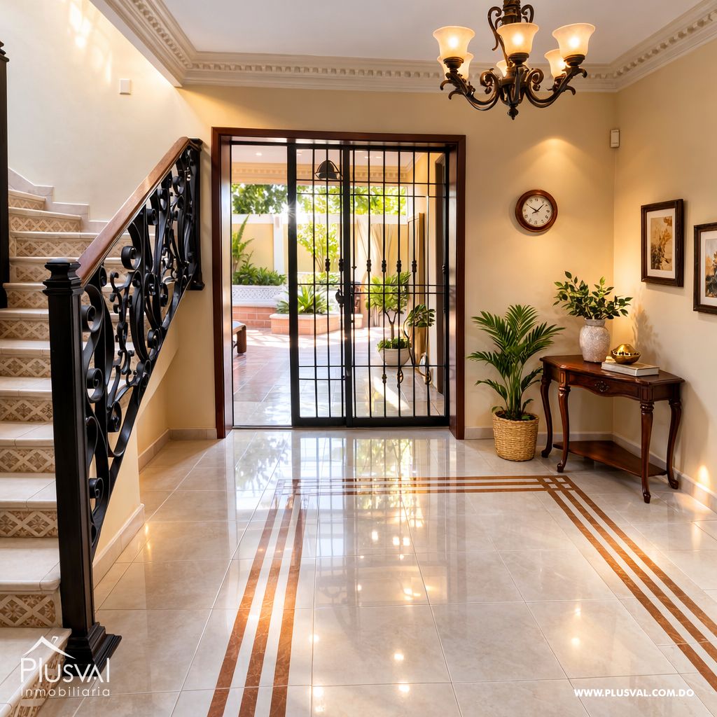 Casa moderna de 3 niveles con terraza y jacuzzi 487545