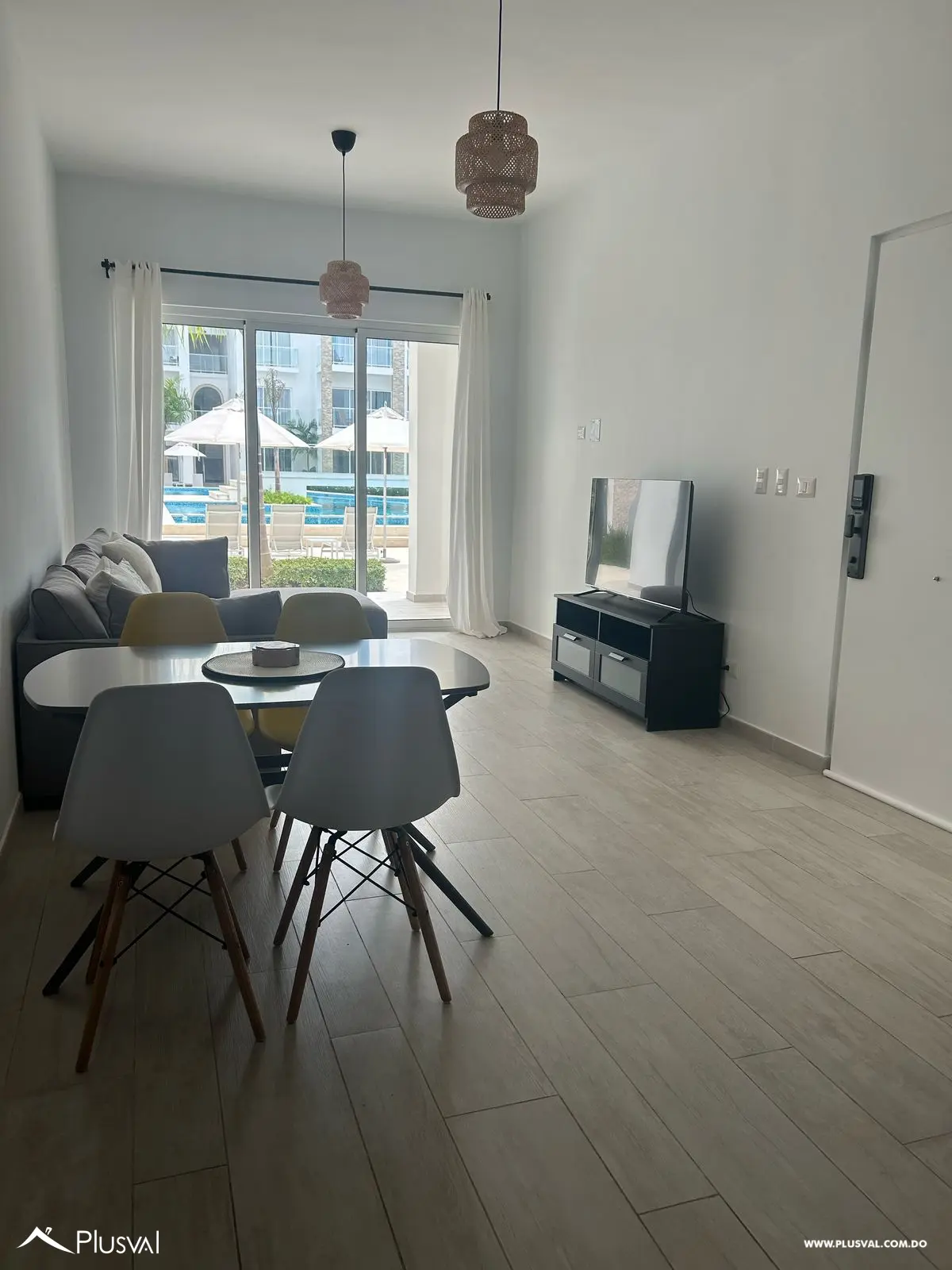 Cómodo apartamento en primer piso en Cana Pearl 532261