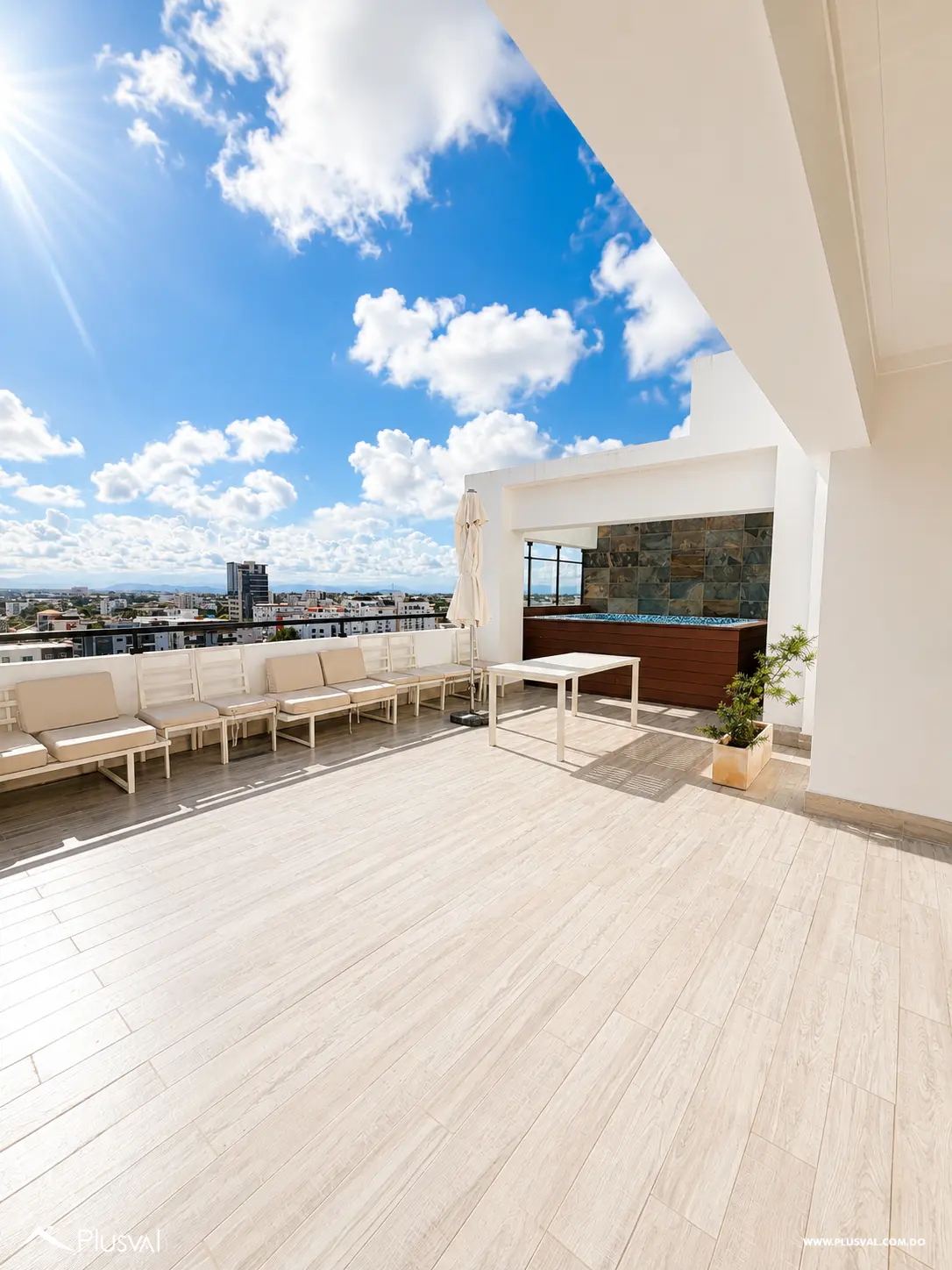 Moderno apartamento en venta de 1 habitación en Torre con áreas sociales — Sector Millón 529687