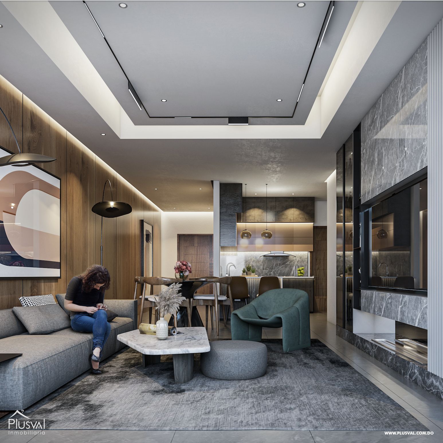 Apartamento de 2 habitaciones en venta en proyecto en pre-venta 393317