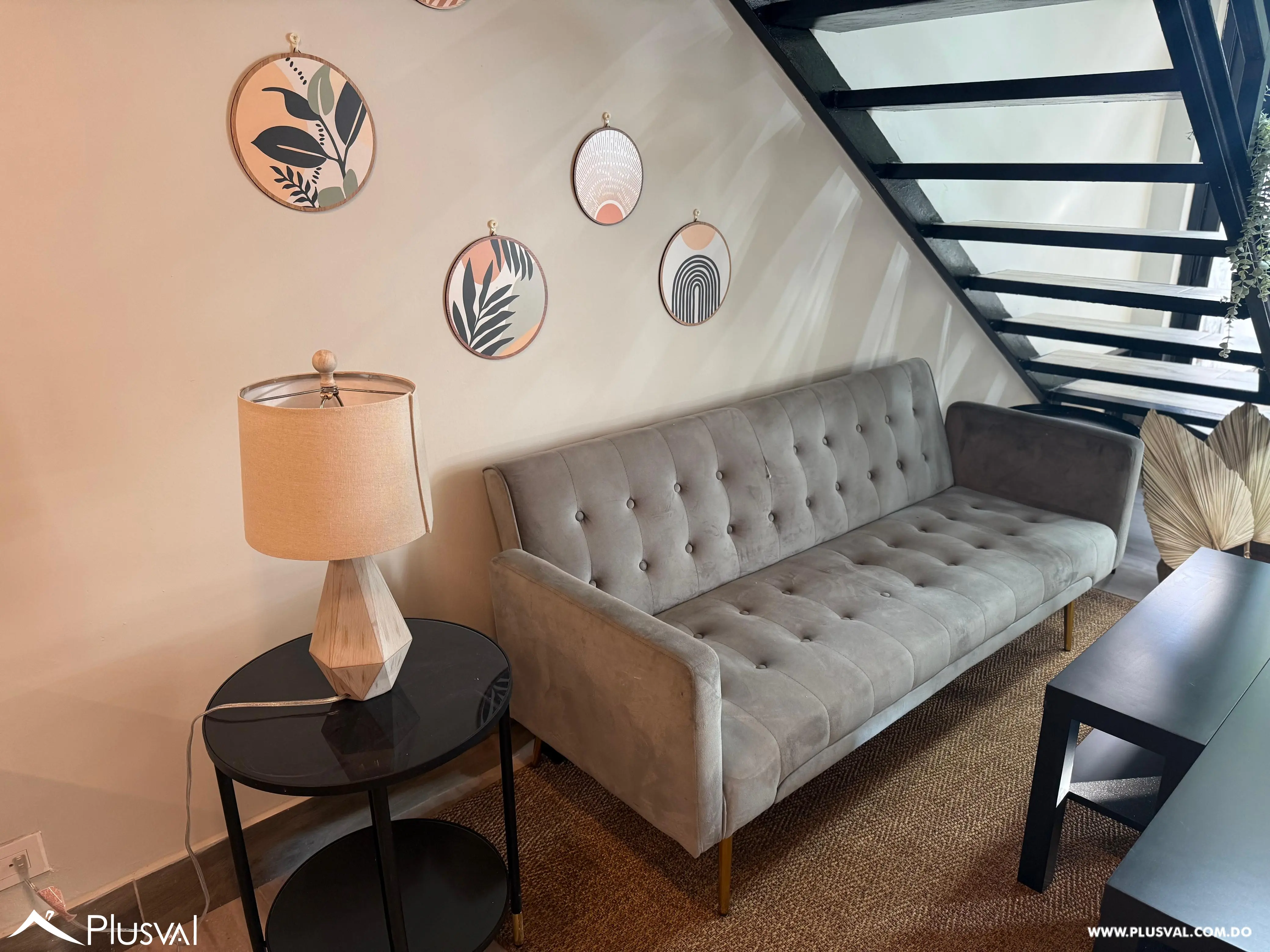 Moderno apartamento Segundo Nivel + Mezzanine (Tipo Loft) en alquiler en Ciudad Las Canas, Cap Cana. 457369