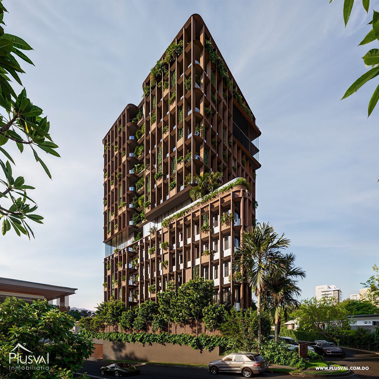 Moderna torre residencial en sector exclusivo en Santiago. 430978