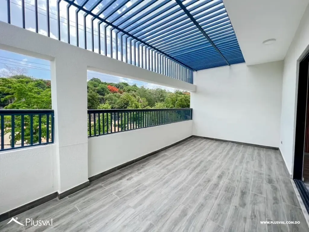 Apartamento con amplia Terreza y Exclusivas amenidades en Jardines del Sur. 456395