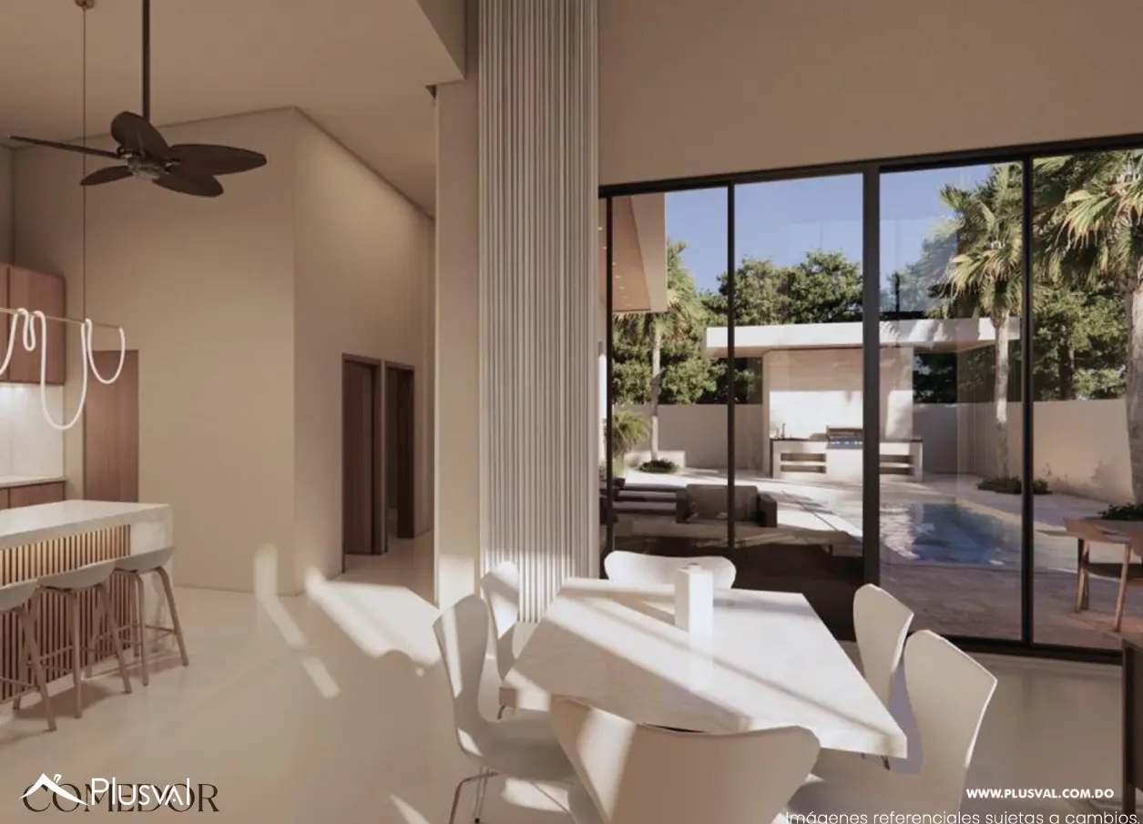 ZENIT, elegante y exclusiva villa de 1 nivel con piscina at Vista Cana 507656
